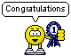 Congratulations! :congrats: